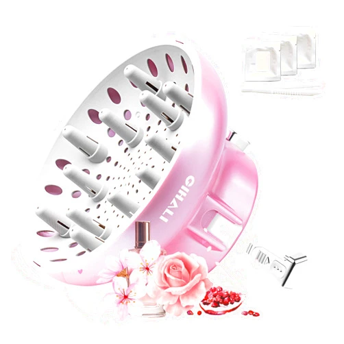 Gihali Aroma-Therapeutic Universal Hair Diffuser with Interchangeable Unscented Pads – Versatile Styling Hair Dryer Attachment for All Hair Types 