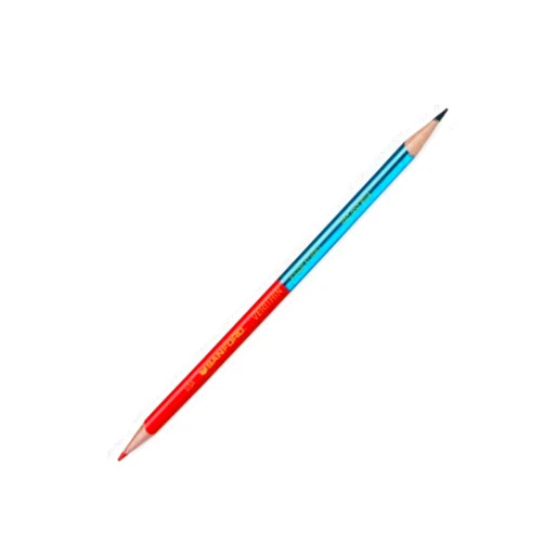 Prismacolor Verithin Colored Pencil, Dual Tip Red and Blue (2456)
