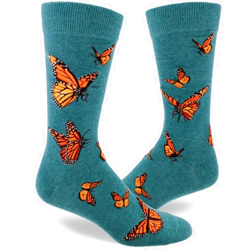 ModSocks Men's Botanical Crew Socks