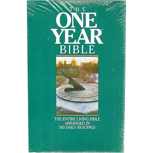 By seksok (Contributor) One Year Bible: The Living Bible by Tyndale House Publishers (1985-09-03)