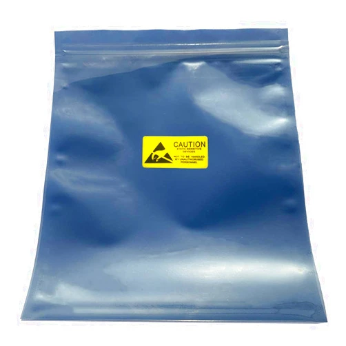 Daarcin Anti Static Bags, 25pcs Large Resealable ESD Bags 8.26x9.45in/21x24cm with Labels for Hard Drive SSD HDD and Electronic Device