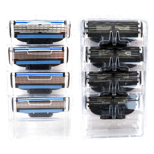 Extuch 8 Count Razor Blade Shaving Razor Blade Refills Replacement for Mens Gillette MACH3 Refills Razor Blades,8 Count