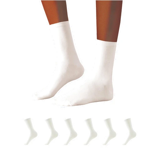 FLYDO 6 Pairs Bamboo Socks Womens Thin Crew Socks for Women Ankle High Lightweight Premium Bamboo Super Soft