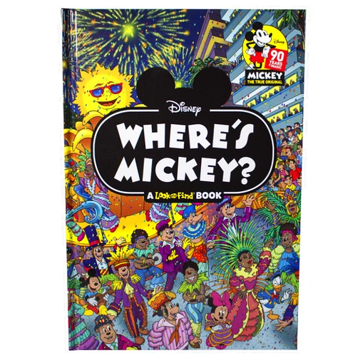 Emma Drage,Editors of Phoenix International Publications,Editors of Phoenix International Publications;Editors of Phoenix International Publications Disney - Where's Mickey Mouse - A Look and Find Book Activity Book - PI Kids