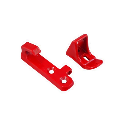 AlveyTech Plastic Hook & Latch Set for GOTRAX Scooter - Compatible with GOTRAX GXL V2, XR, Ultra - Electric Scooter Clip - Red Accessory Holder and Fender Clip to Securely Hold Scooter While Folded