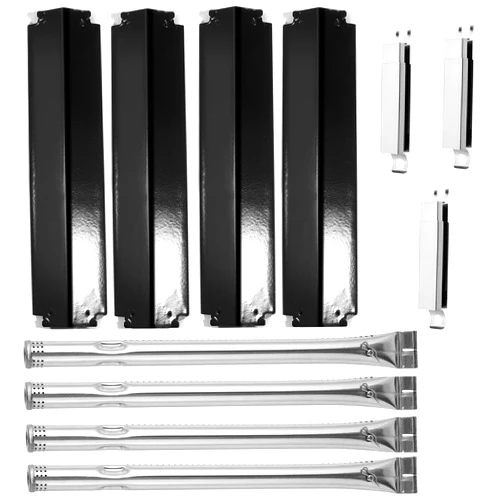 Charbrofire 463244011 Heat Plates 4 Burner Grill Replacement Parts for Charbroil Grill Parts G515-2200-W1 463247009 463247310 463273215 G515-0015-W1 463257010 Char-Broil Commercial Grill Parts G614-0045-W1