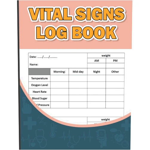 NACHIRE HORE Vital Signs Log Book: Personal Health Record Keeper And Logbook. Vital Signs Log Book For Nurses. Track all of the vital signs Weight, Heart rate, ... Blood pressure & Oxygen Level in one place.