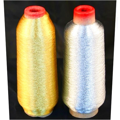 ThreadNanny New ThreadNanny Gold & Silver Metallic Machine Embroidery Threads - 10000 yards