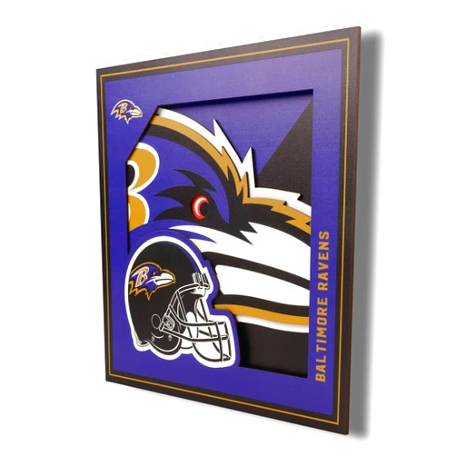 YouTheFan NFL 12x12 Logo Series Wall Art