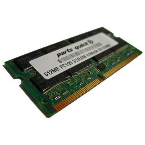 Parts-quick 512MB PC133 SDRAM 144 pin SO-DIMM Notebook Memory RAM for Dell Latitude SmartStep 100N (PARTS-QUICK Brand).