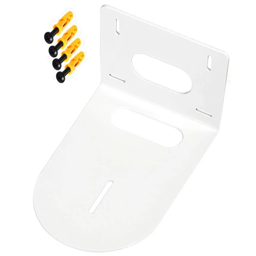 KSWLOR Camera Mounting Bracket Compatible with HuddleCam, Optics, Sony, AVIPAS or Lumens Camera, Small Universal Wall Mount Bracket | White Color
