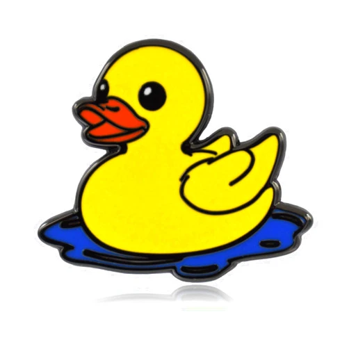 Clayton Jewelry Labs Rubber Duck Enamel Pin