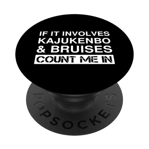 Kajukenbo Gym Fitness Apparel Funny Kajukenbo Fighter Fighting Martial Arts PopSockets Swappable PopGrip