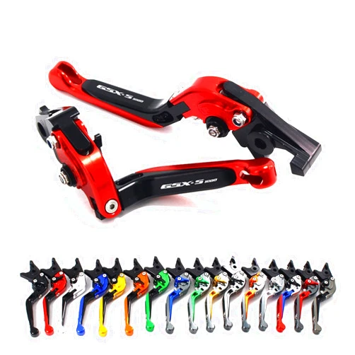 HHMTSH Powersports Brake Levers for SUZUKI GSX-S1000 GSX S1000 GSXS 1000 GSX-S1000F GSXS1000 ABS 2015-2018 Motorcycle Folding Extendable Brake Clutch Levers (Color : L)