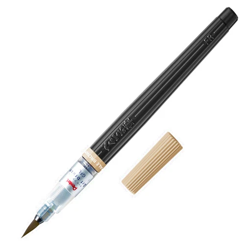 Pentel XGFL-163 Color Brush Pen Art Blush Pale Brown