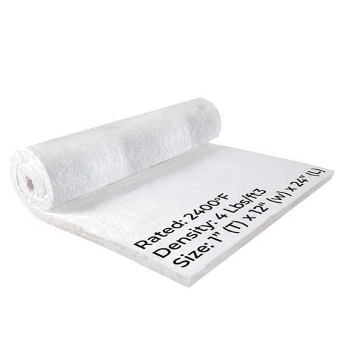 SIMOND STORE Ceramic Fiber Insulation Blanket, 4# Density 2400F, 1