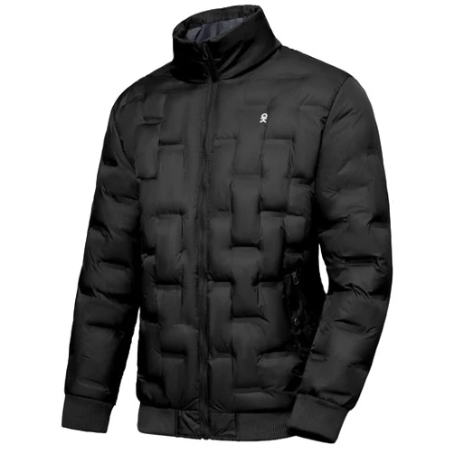 Little Donkey Andy Men's Puffer Warm Jacket Windproof Winter Coat with Recycled Insulation