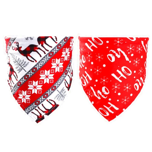 Xxtylo 2 Pack Valentines Day Dog Bandana Collar Pet Scarf Triangle Bib Bandanas for Dogs Cats Costume Accessories Adjustable Reversible Bandanas for Small Medium Large Dogs