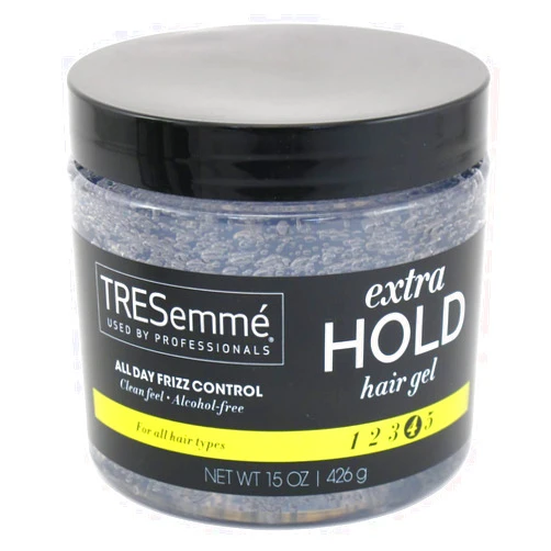 TRESemmé Hair Gel Extra Hold #4 Alcohol-Free 15 Ounce Jar