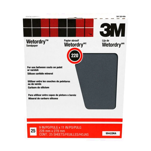 3m 99422 Pro-pak Wet/dry Sandpaper 9