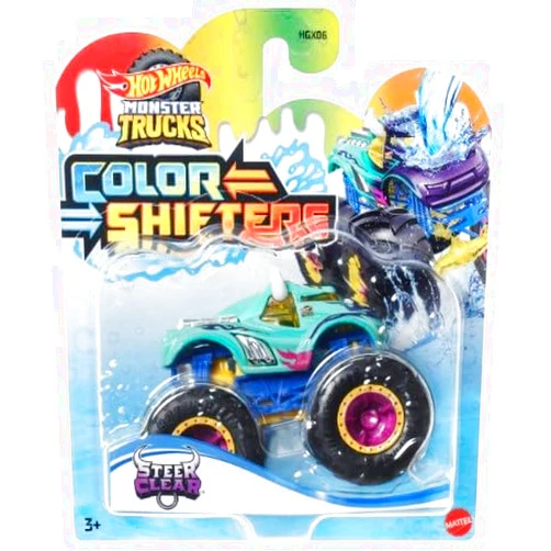 Hot Wheels Monster Trucks Color Shifters Steer Clear