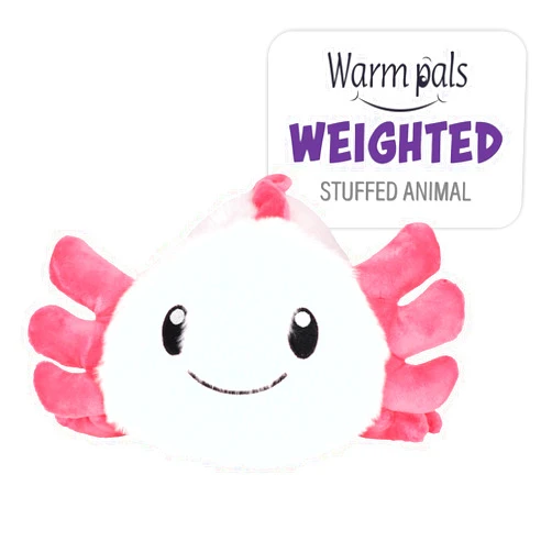 1i4 Group Warm Pals - Axolotl - Cozy Lavender Scented Plush Toys - Stuffed Animal - Coolable Bedtime Comfort Plushie