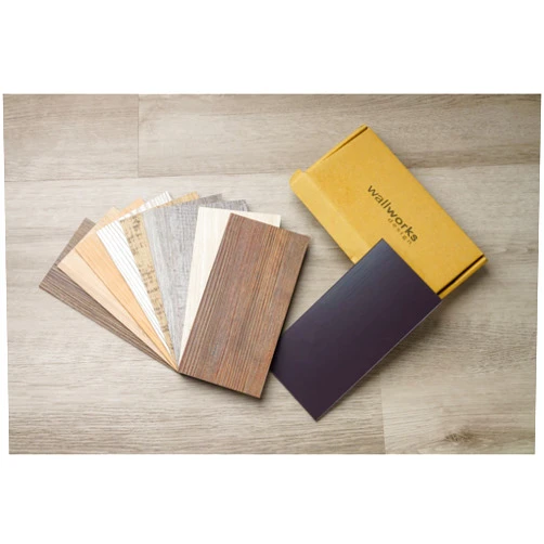 Wallworks Design Magnetic Vinyl Wall Panel Samples by Wallworks Design - 9 Pcs Sample