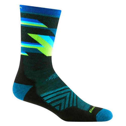 Darn Tough Vermont Darn Tough Men's Bolt Micro Crew Ultra-Lightweight with Cushion Running Sock (Style 1056) -