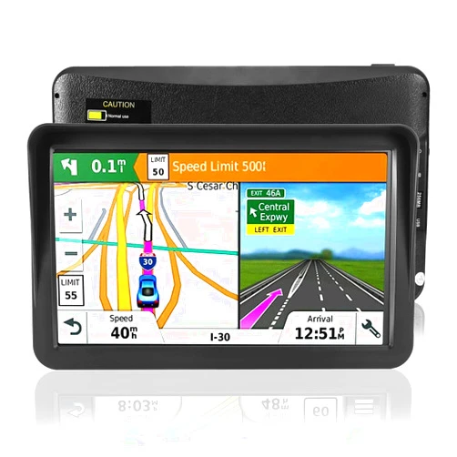 LEIENSI GPS Navigation for Car Truck 2024 - GPS Navigation System 9 Inch Touchscreen Car GPS Navigator 16GB 256M with Voice Guidance and Speed Camera Warning Auto GPS with Lifetime Free Map Update