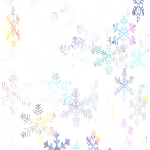 Panduola Iridescent-Holographic Snowflake-Snow Christmas Party-Decorations Garland - 6pcs Winter Girl Frozen Birthday New Year Hanging Decoration Streamers Banner, Wonderland Party Supplies Decor Panduola