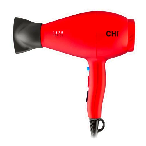 CHI 1875 Series Hair Dryer, Blow Dryer For Ultra-Fast Hair Drying, Reduces Frizz & Increases Shine, Nozzle & Diffuser Attachments