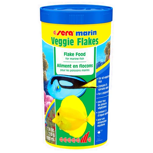 sera 45014 Marine Veggie Flakes, One Size