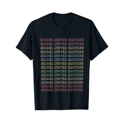 Check out my Model United Nations Shirts Retro Model United Nations Repetitive T-Shirt