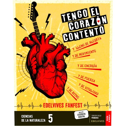Spanish Edition by Área de Proyectos Educativos de Primaria Edelvives (Author), Anna Clariana Muntada (Illustrator), Carlos Díaz Herrera (Illustrator), Luis M. Doyague (Illustrator), Marta Freixas Laporta (Illustrator), Mª Carmen Fuente Canalda (Illustrator), Eulogia Merle Tórtora (Illustrator), Ángel Ovejero Sánchez (Illustrator), José Santos González (Illustrator) & 7 more Proyecto: FanFest. Ciencias de la Naturaleza 5 [Murcia]