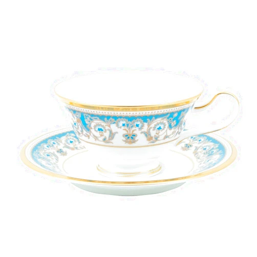 Noritake Y59587/H-469 Cup & Saucer (For Both Coffee/Tea), 8.7 fl oz (220 cc), Armand Bone China