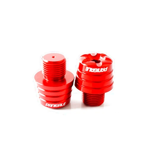 AFGIFT for Ducati Panigale 899 959 1199 1199S 1299 V2 Motorcycle Grip Handlebar Caps End Plugs Handle Bar Grip (Color : Red)