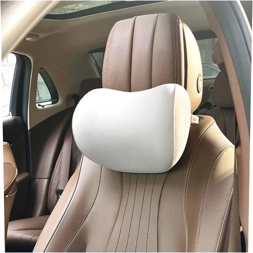 Forbell Car Neck Pillow Soft Memory Cotton Car Pillow Skin Friendly Breathable Fabric Car Headrest Pillow