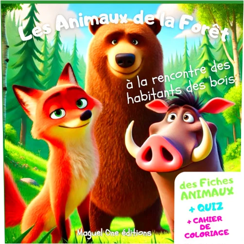 Téa Tomé Les Animaux de la Forêt: à la rencontre des habitants des bois (Les P'tits Curieux de la Nature) (French Edition)