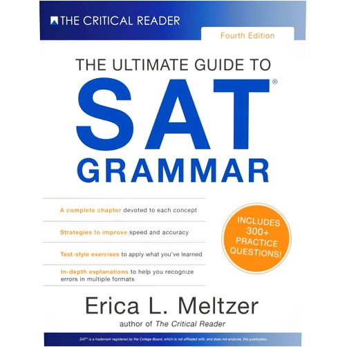 By Erica L. Meltzer (Author) 4th Edition, The Ultimate Guide to SAT Grammar