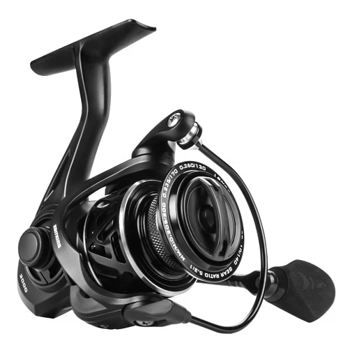 KastKing Zephyr Spinning Reel – Fresh and Saltwater Fishing Reel – 7+1 Stainless Steel Ball Bearings – Up to 22 Lbs Carbon Fiber Drag - Oversized Stainless Steel Main Shaft – Aluminum Spool