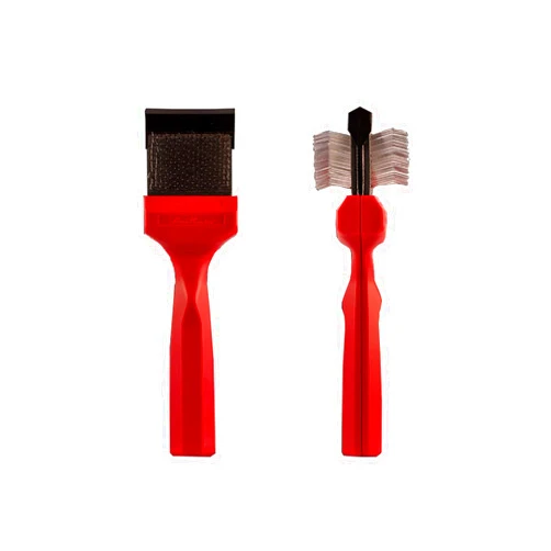 Les Pooches Mat Zapper/Emergency Brush (Red Color) - Matte Brush - Dematting Tool For Grooming Dogs and Cats, For Professional Groomers and Pet Owners - Removes Isolated Stubborn Mats