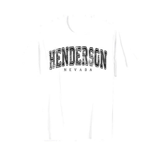 Threadrock Nevada Henderson Nevada Vintage Retro US City State Travel T-Shirt