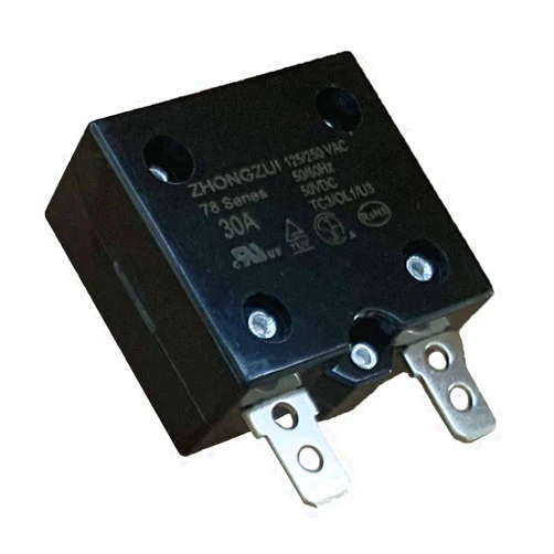 JIARUIXIN 30A 125/250VAC 50/60Hz 50VDC Automatic Reset Relay Fuse, Therma Switch Circuit Breaker Current Overload Protector Children
