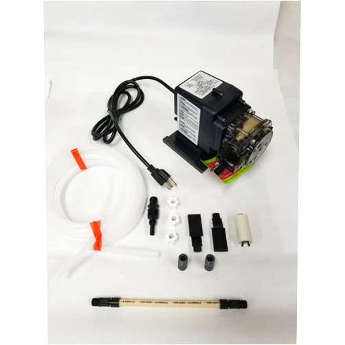 Stenner Pump Company Stenner Pump 45mp5 - Stenner Peristaltic Pump Fixed Head - Rated at 50 gpd adjustable head. Rated at 25 psi. - Ideal Chlorine Injection Pump. 120 Volts, Model number 45MFL5A3S
