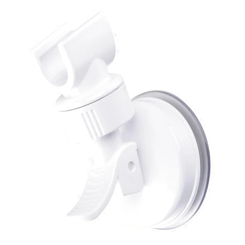 OUO Suction Cup Shower Head Holder Handheld Showerhead Bracket Adjustable Shower Holder, Removable Handheld Showerhead & Wall Mounted Suction Bracket