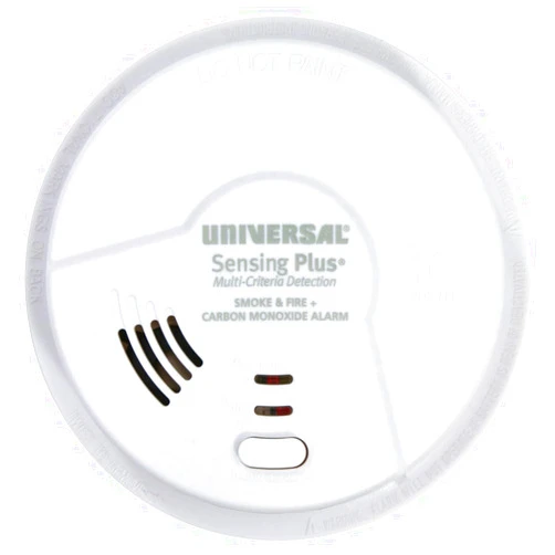Universal Security Instruments USI AMIC3511SB Sensing Plus Multi Criteria Combo Smoke, Fire & Carbon Monoxide Alarm with 10 Year Battery