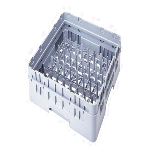 Cambro PR59500-151 Polypropylene Camrack Dishwashing Peg Rack with 1-Extender, 5 by 9-Inch, Soft Gray