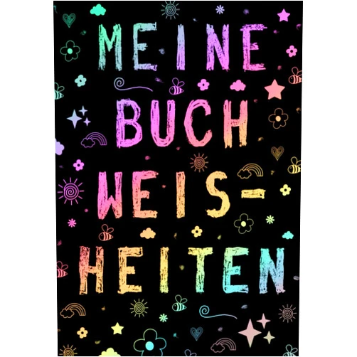 Miris Shop Buchweisheiten: Notizbuch für alle wichtigen Dinge, die Du aus Büchern gelernt hast. Schreib auf, was Du nach dem Lesen nicht vergessen willst, mach ... Feld für Titel und Datum. (German Edition)