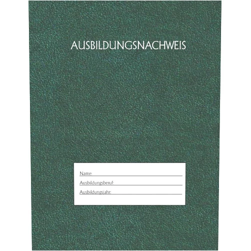 Ausbildungsnachweisheft Azubi Ausbildungsnachweis: Berichtsheft Ausbildung / Ausbildungsnachweisheft täglich/wöchentlich / ausreichend für 1 Lehrjahr / 1Woche je Seite/ Montag bis Sonntag / Motiv Grün (German Edition)