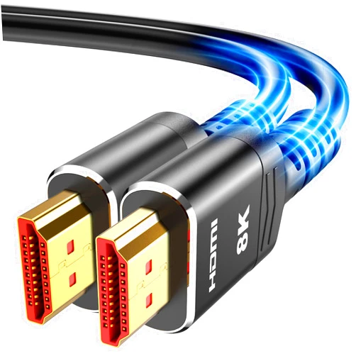 Highwings HDMI Cable 15 FT Long, 8K 10K HDMI 2.1 Cord Ultra High Speed [in-Wall CL3 Rated, 8K@60Hz 4K@120Hz Video 48Gbps], Fit, Durable, Flexible, eARC, HDCP, Compatible for Ethernet PS5 SoundBar TV